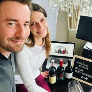 Patrick Bayer, Katja Bernegger, Live-Weinverkostungen