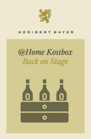 Kostbox Online-Weinverkostung Back on Stage