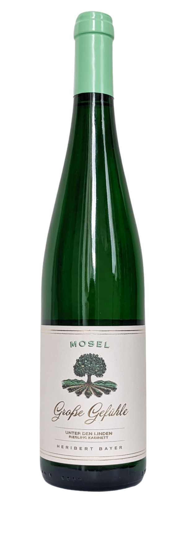 Flaschenfoto Riesling Kabinett Große Gefühle - Unter den Linden von Heribert Bayer