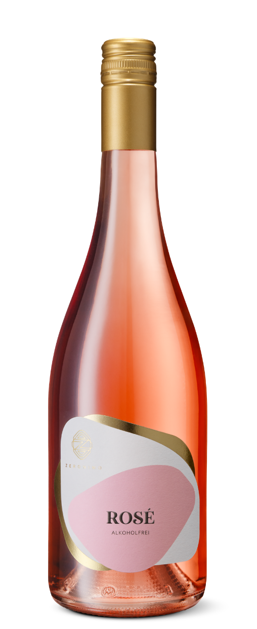 Zeronimo Rosé 2025 Flaschenfoto und Packshot