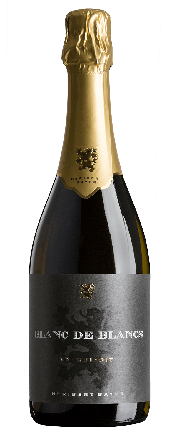 Flaschenfoto Schaumwein Blanc de Blancs Exquisit von Heribert Bayer