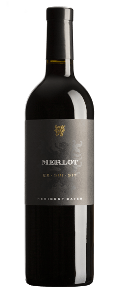 Merlot EX·QUI·SIT Rotweinflasche