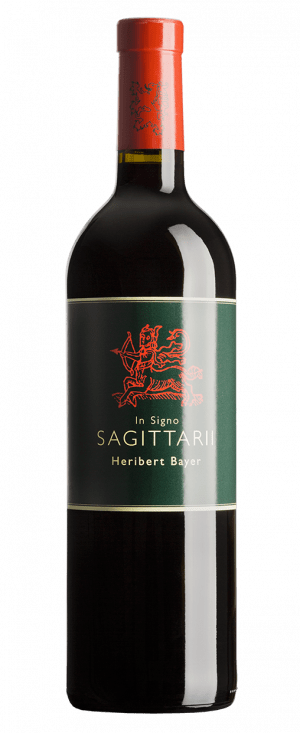 In Signo Sagittarii Blaufränkisch Rotweinflasche